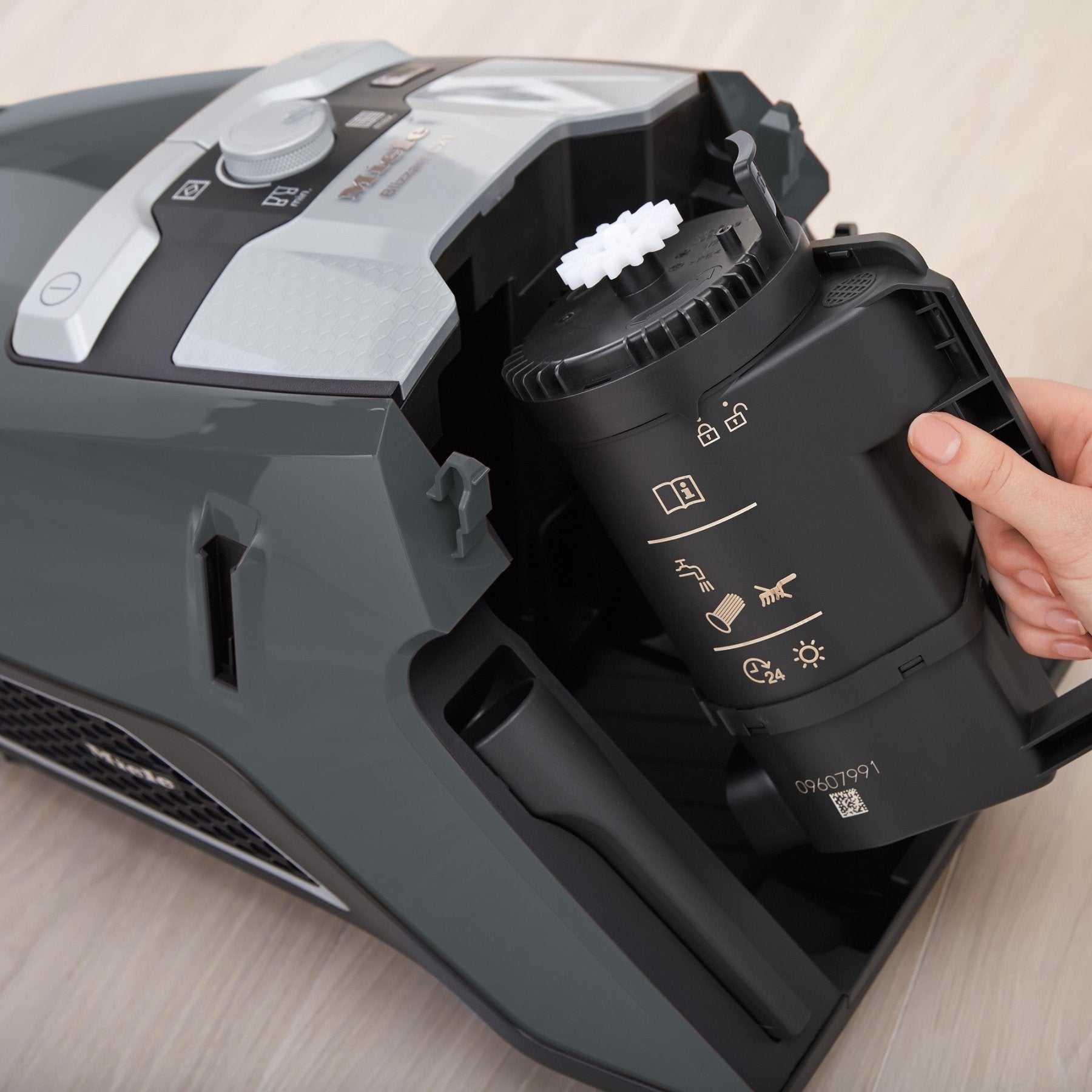 Miele Blizzard CX1 Pure Suction Bagless Canister Vacuum