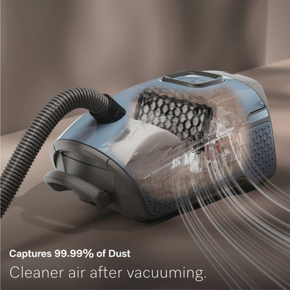 Miele L1 Guard Canister Vacuum in Nordic Blue