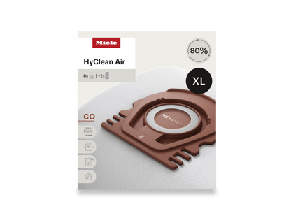 Miele HyClean Air CO Vacuum Bags XL 8 Pack