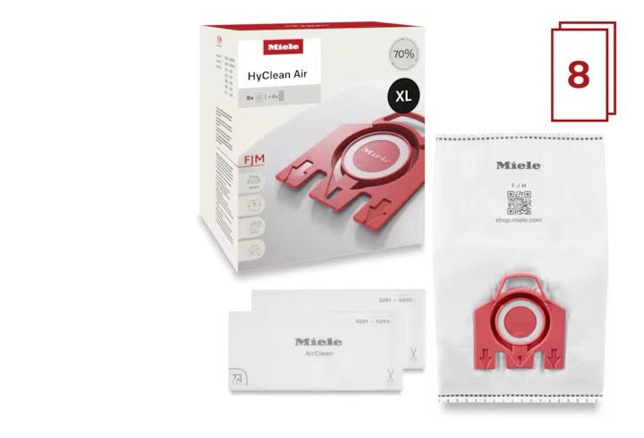 Miele HyClean Air XL Pack Dustbags - FJM