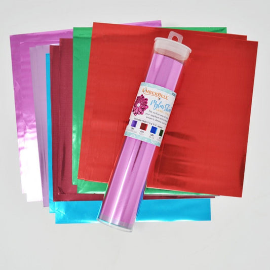 Mylar 7in x 7in Multi Color 12 Pack Jewel Tones,Mylar 7in x 7in Multi Color 12 Pack Neutral Tones