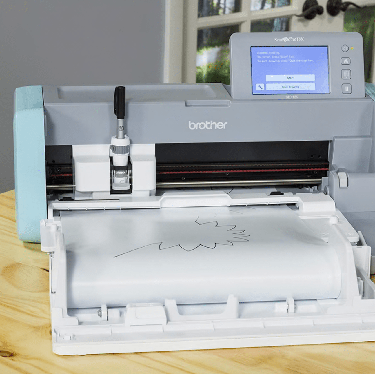 New and Improved Brother Roll Feeder for Scan n Cut - Quality Sewing & Vacuum