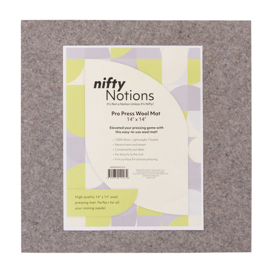 Nifty Notions Wool Pressing Mat 14" x 14"