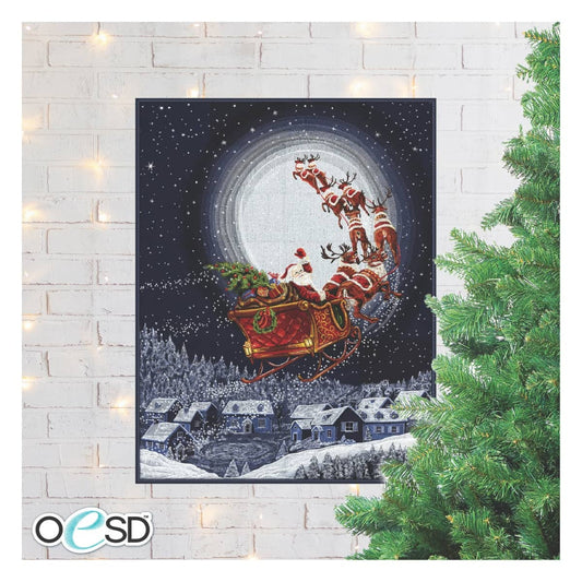 OESD Christmas Flight Tiling Scene Design