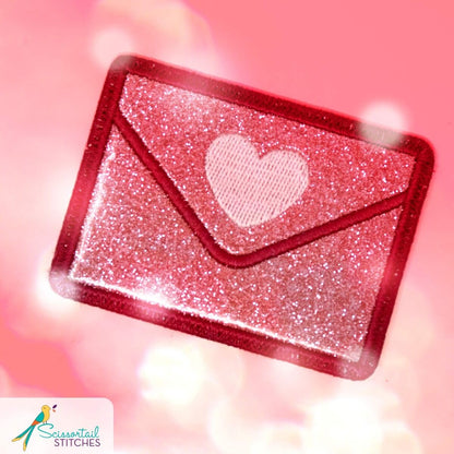OESD Freestanding Valentine's Mailbox Embroidery Design on USB | Quality Sewing