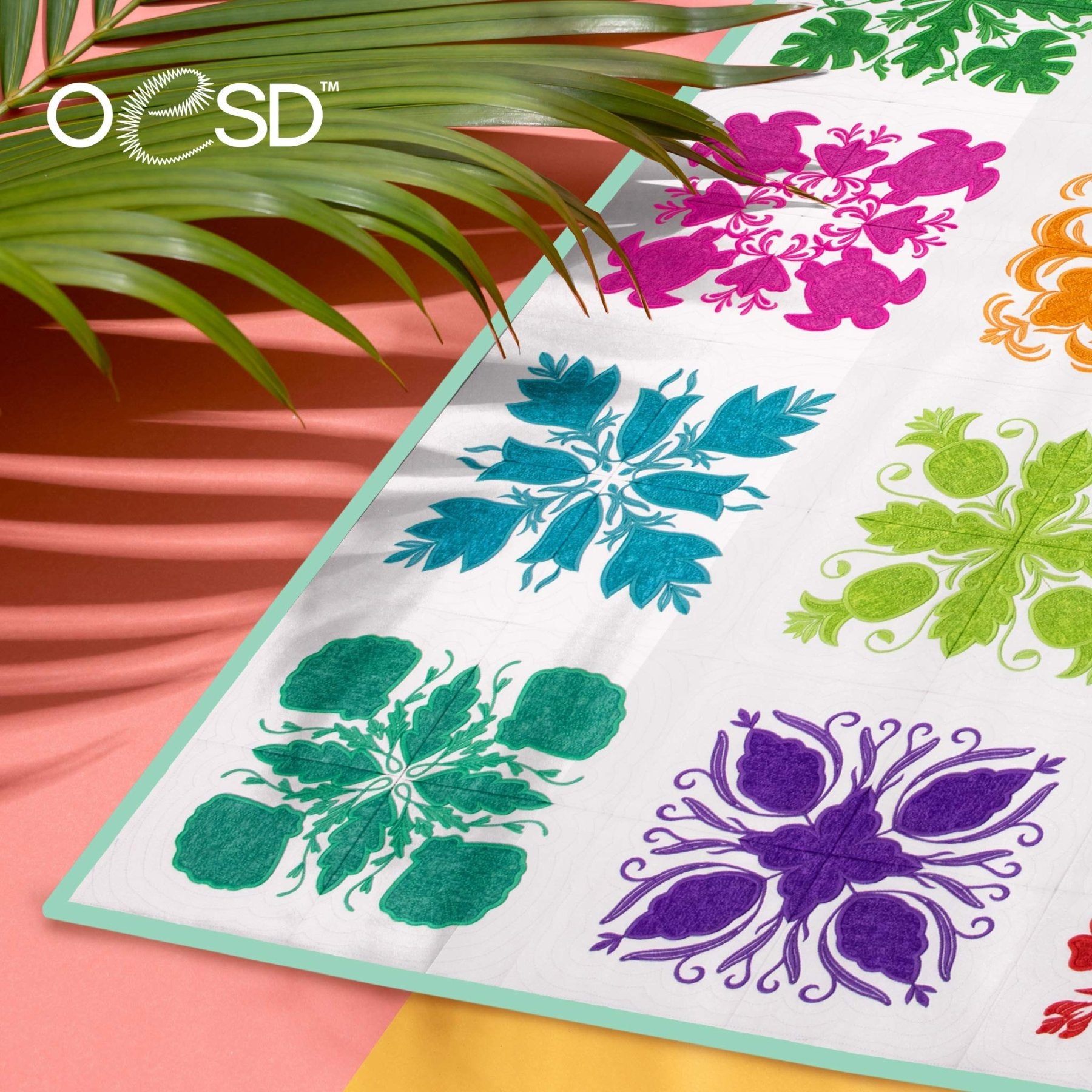OESD Hawaiian Quilting Embroidery Design Collection