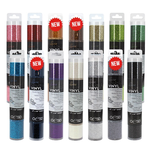 OESD Luxe Sparkle Vinyl Bundle 14