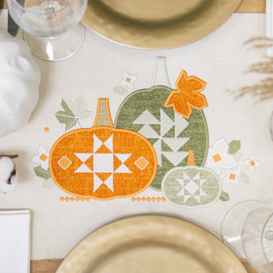 OESD Quilt Block Fall Applique Design