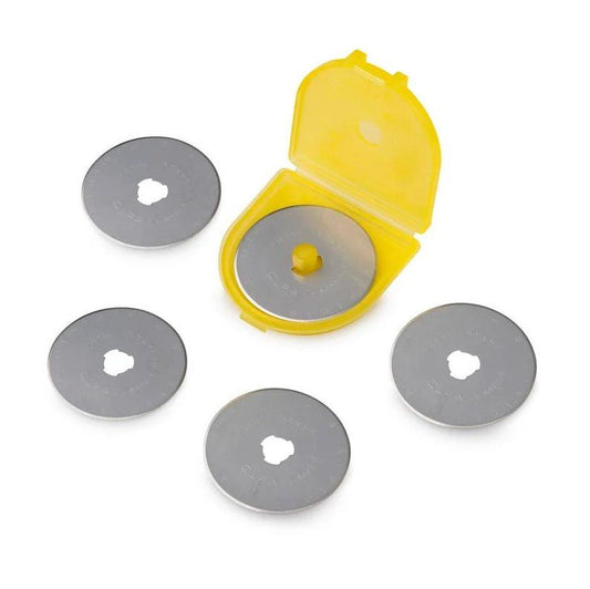 Olfa 45mm Rotary Cutter Replacement Blades - 5 pack - Quality Sewing & Vacuum