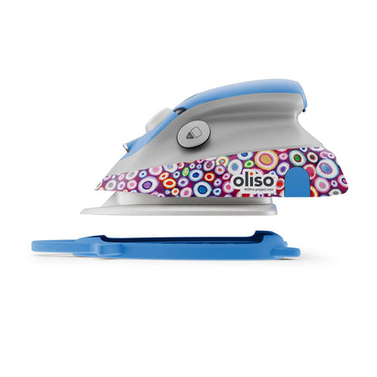 Oliso Mini Iron With Trivet - Kaffe Fassett Edition