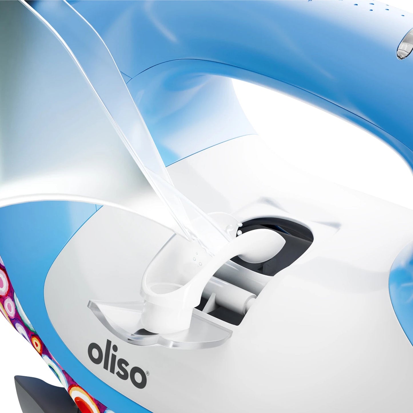 Oliso Mini Iron With Trivet - Kaffe Fassett Edition