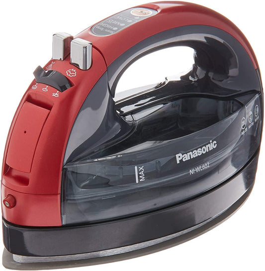 Panasonic Cordless Iron 360 Freestyle in Red - Quality Sewing & Vacuum
