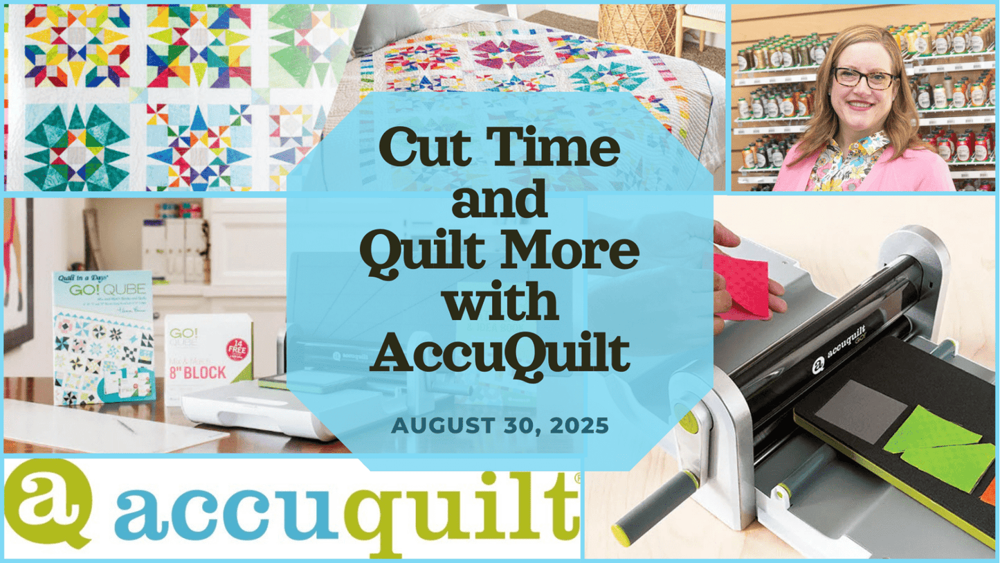 Pasco/Tri-Cities Cut Time and Quilt More Event with AccuQuilt
