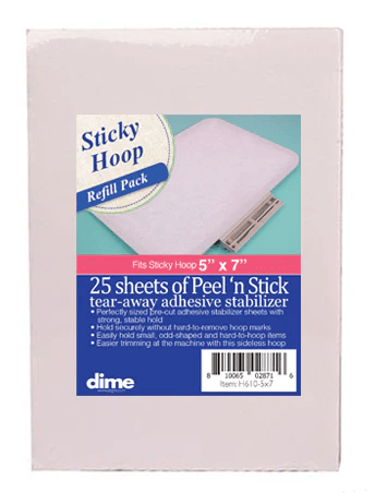 Peel N Stick 25 Pack for Sticky Hoop