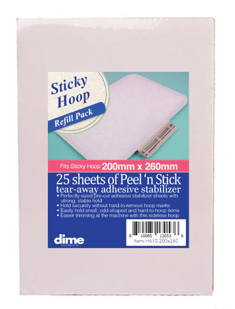 Peel N Stick 25 Pack for Sticky Hoop