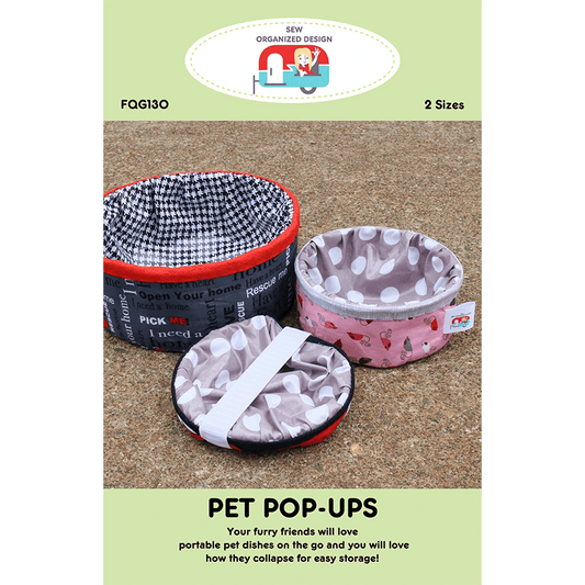 Pet Pop-Ups Pattern