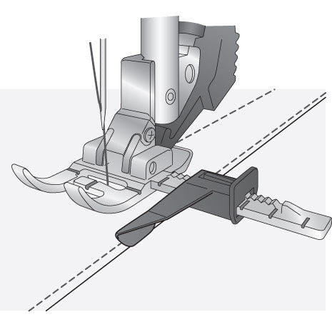 Pfaff Adjustable Guide Foot for IDT 820677096