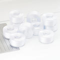Pfaff Icon Pre-Wound Bobbins, 10 Pack White