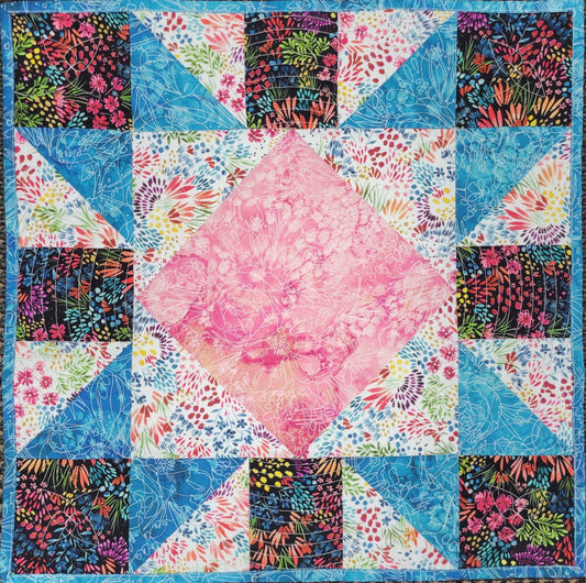 Piece, Quilt, & Bind Table Topper Class