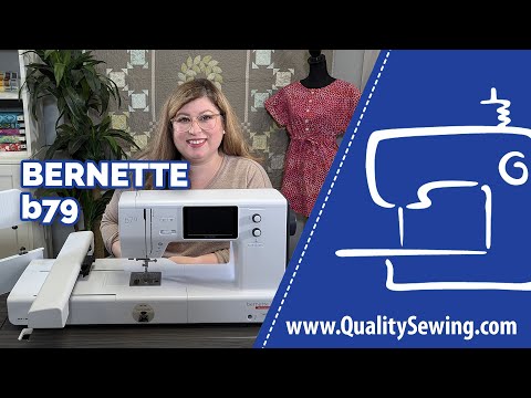 Bernette B79 Sewing and Embroidery Machine