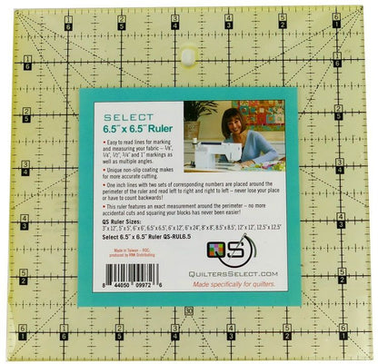 Quilter's Select Precision Machine Quilting Ruler for 6 and 1 Diamet –  Calico Hutch