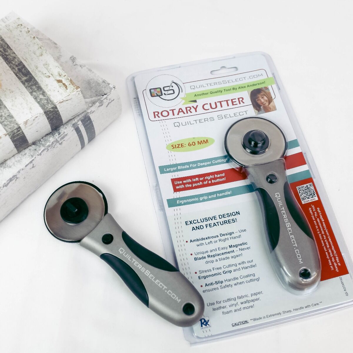 Comfy Cutter Quilters Select 60mm Premium Rotary Cutter