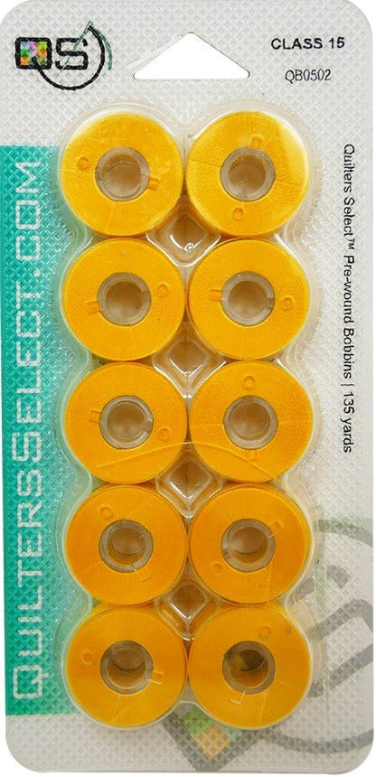 Quilters Select Prewound Bobbins- Class 15 - Quality Sewing & Vacuum