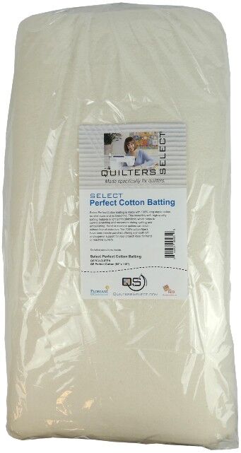 Quilters Select Perfect Cotton Batting QSPC2-TWIN,Quilters Select Perfect Cotton Batting QSPC2-FULL,Quilters Select Perfect Cotton Batting QSPC2-QUEEN,Quilters Select Perfect Cotton Batting QSPC2-KING