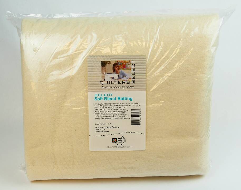 Quilters Select Soft Blend Batting QSBB-TWIN,Quilters Select Soft Blend Batting QSBB-FULL,Quilters Select Soft Blend Batting QSBB-QUEEN,Quilters Select Soft Blend Batting QSBB-KING