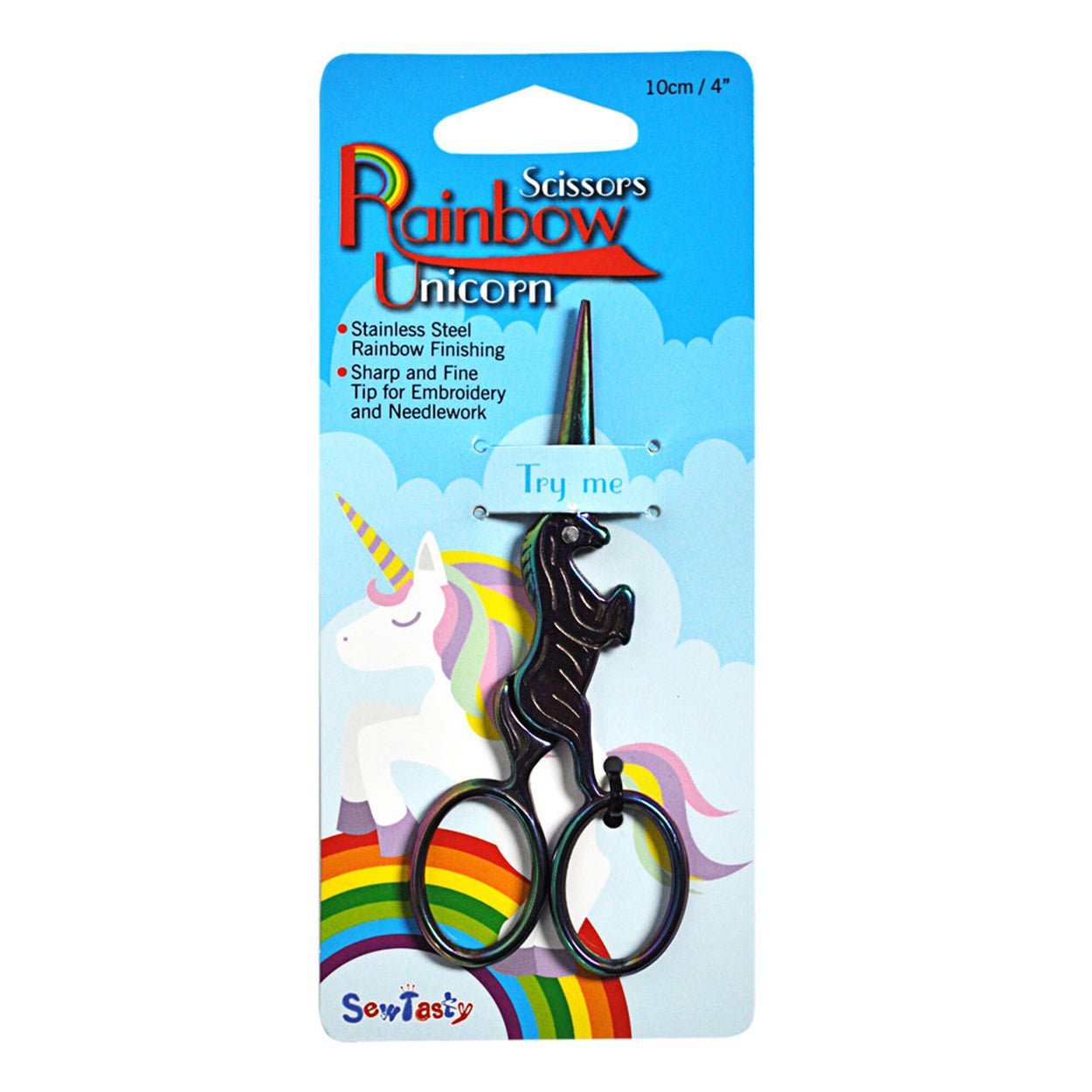 Rainbow Unicorn 4 Inch Scissors