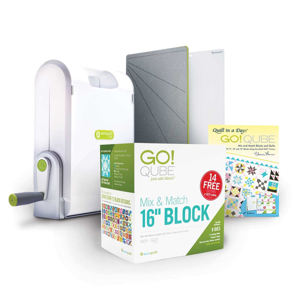 Ready. Set. GO! Ultimate Fabric Cutting System – 16" Block