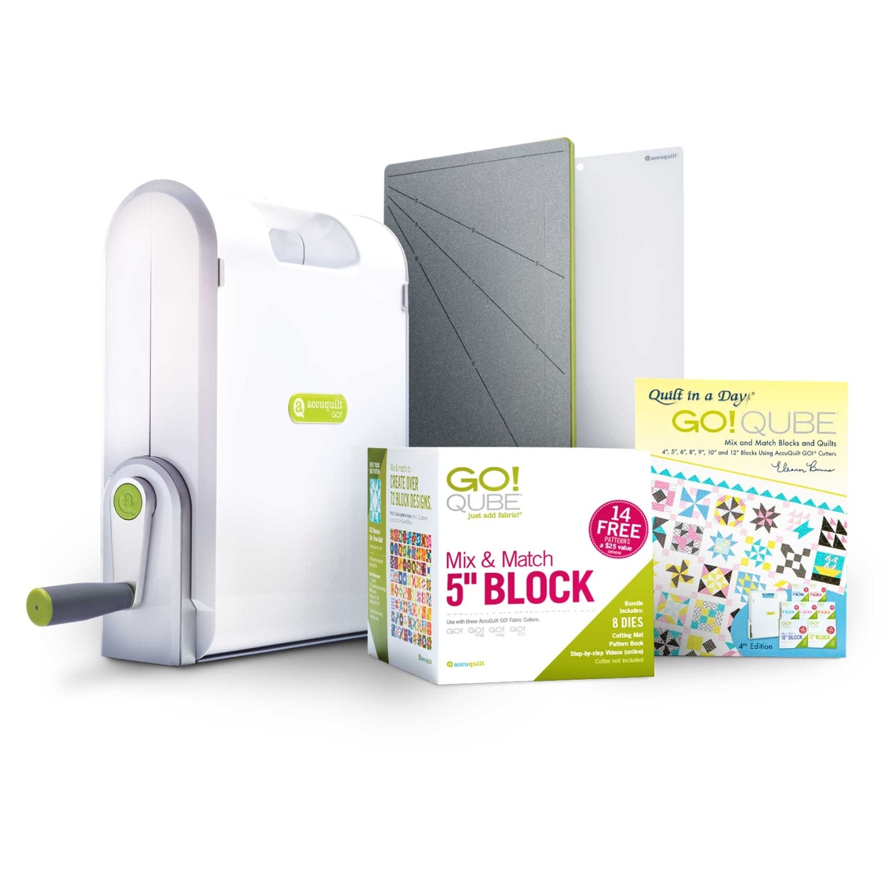 Ready. Set. GO! Ultimate Fabric Cutting System – 8" Block