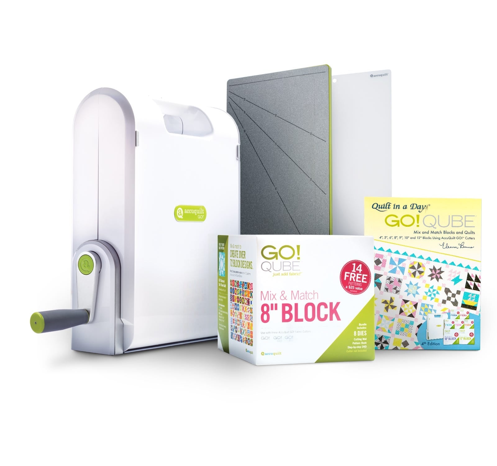 Ready. Set. GO! Ultimate Fabric Cutting System – 8" Block