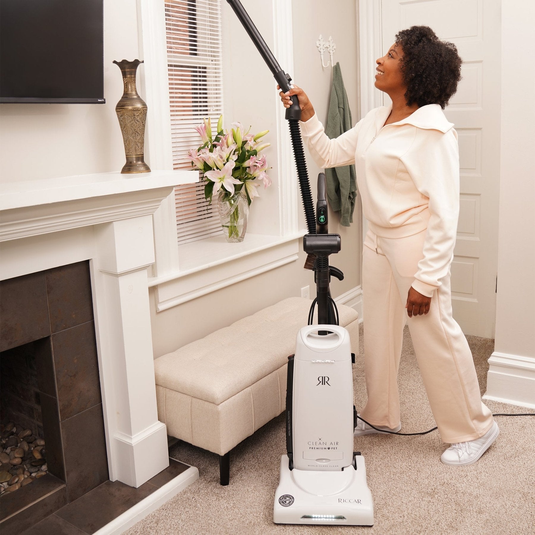 Riccar R27D Deluxe Clean Air Upright Vacuum