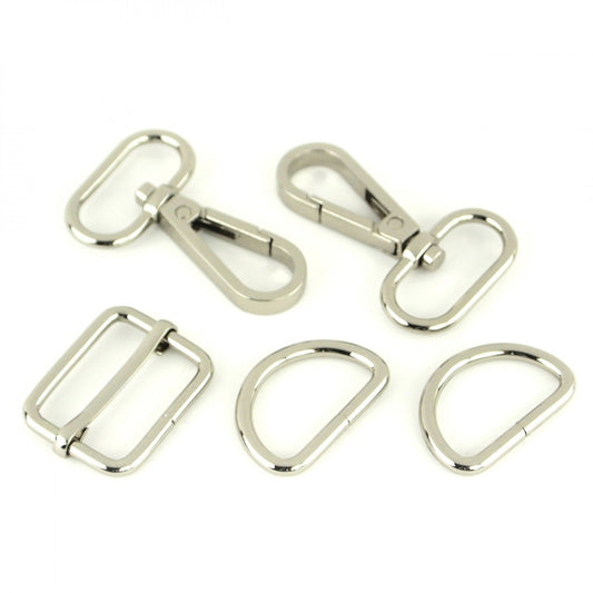 Medium Classic Turn Lock - Nickel