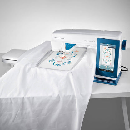 Husqvarna Viking Designer Sapphire 85 sewing and embroidery machine
