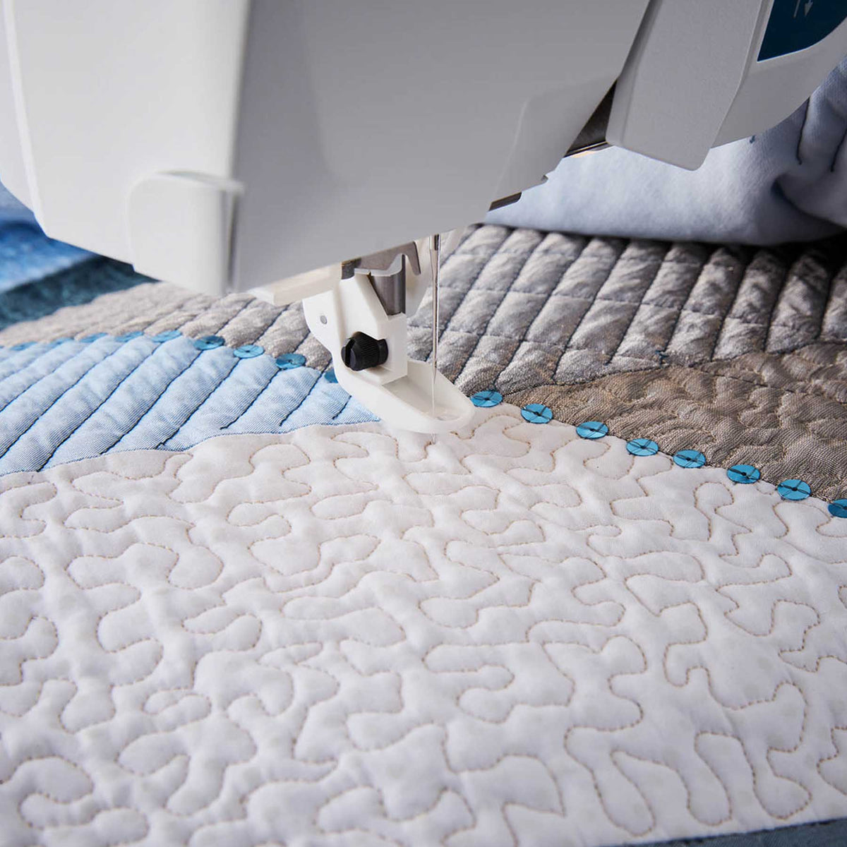 Husqvarna Viking Designer Sapphire 85 sewing and embroidery machine