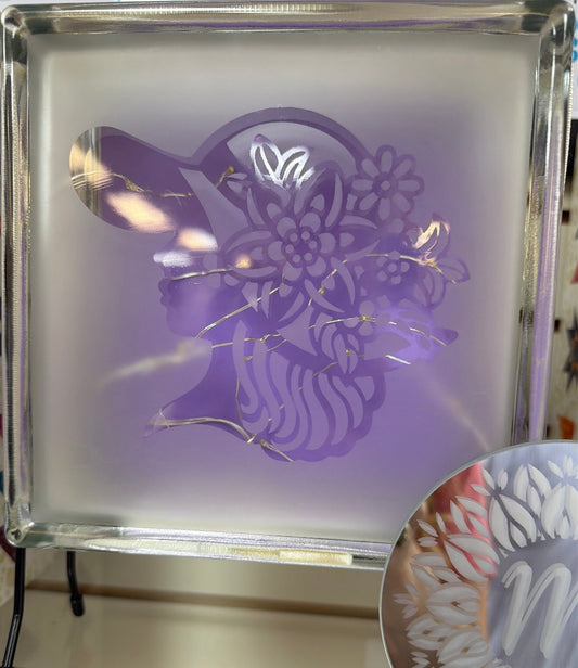 ScanNCut: Glass Etching Class