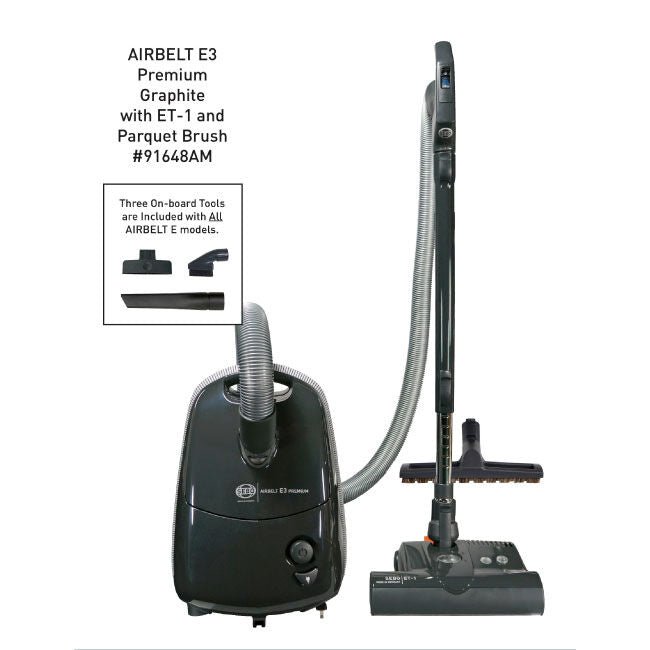 SEBO Airbelt E3 Premium with Dual Control Handle