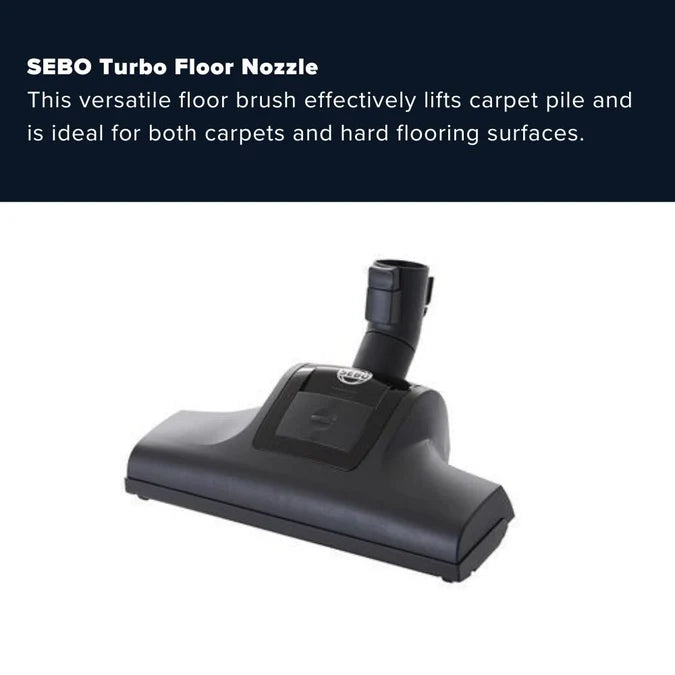 Sebo Airbelt K2 Turbo Canister Vacuum-Cherry