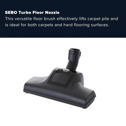 Sebo Airbelt K2 Turbo Canister Vacuum-Cherry