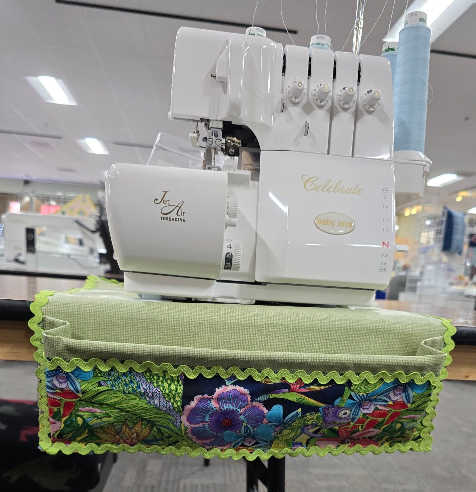Serger Trim Catcher and Mat Class