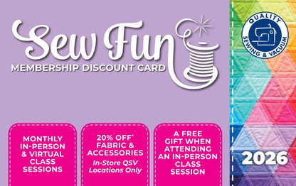 Sew Fun 2026 Membership