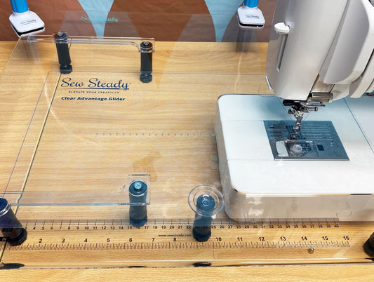 Sew Steady's Clear Advantage Glider Mat