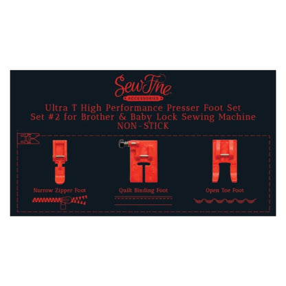 SewFine Ultra T Foot Set #2