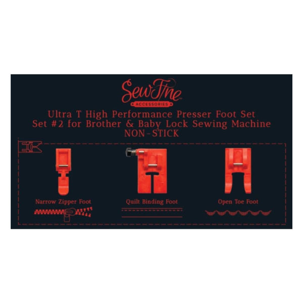 SewFine Ultra T Foot Set #2