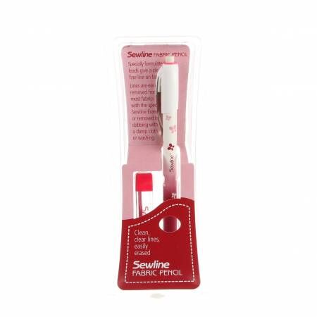 Sewline Fabric Mechanical Pencil - Pink