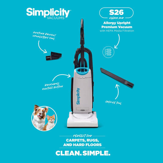 Simplicity S26 Upright Vacuum