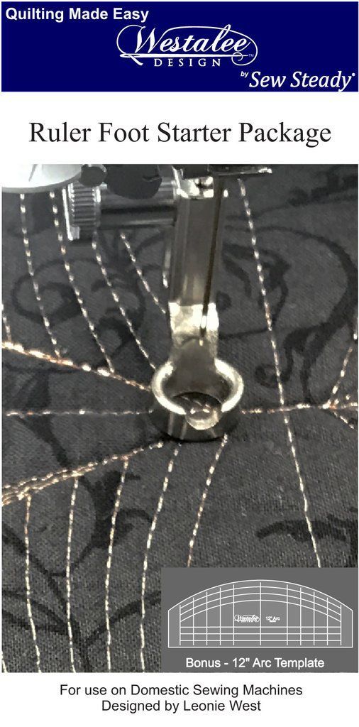 Slant Shank Quilting Ruler Foot by Westalee Designs