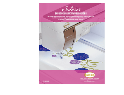 ,Solaris Embroidery and Sewing Upgrade 2 - Quality Sewing & Vacuum